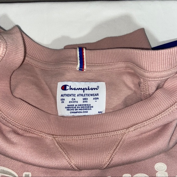 Champion women’s sweatshirt pink - Picture 6 of 8